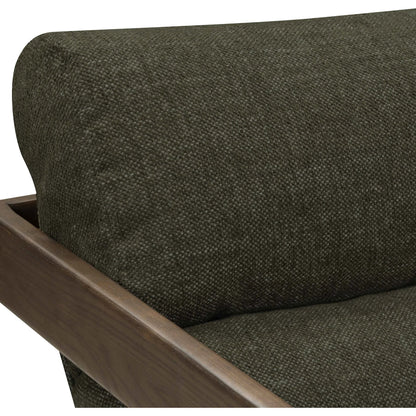 Palma Textured Weave Accent Chair by TOV Furniture. Made from ash wood, fabric in a transitional style.
