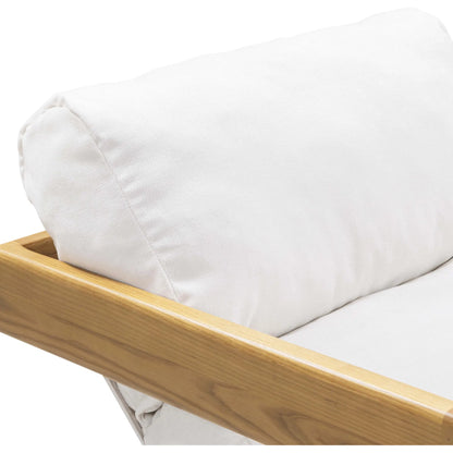 Palma Upcycled Fabric Accent Chair by TOV Furniture. Made from ash wood, recycled fabric in a transitional style.