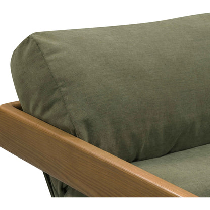 Palma Upcycled Fabric Accent Chair by TOV Furniture. Made from ash wood, recycled fabric in a transitional style.