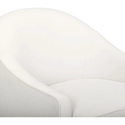 Cettie Performance Velvet Accent Chair by TOV Furniture. Made from fabric, pine, plywood, rubberwood in a unique style.