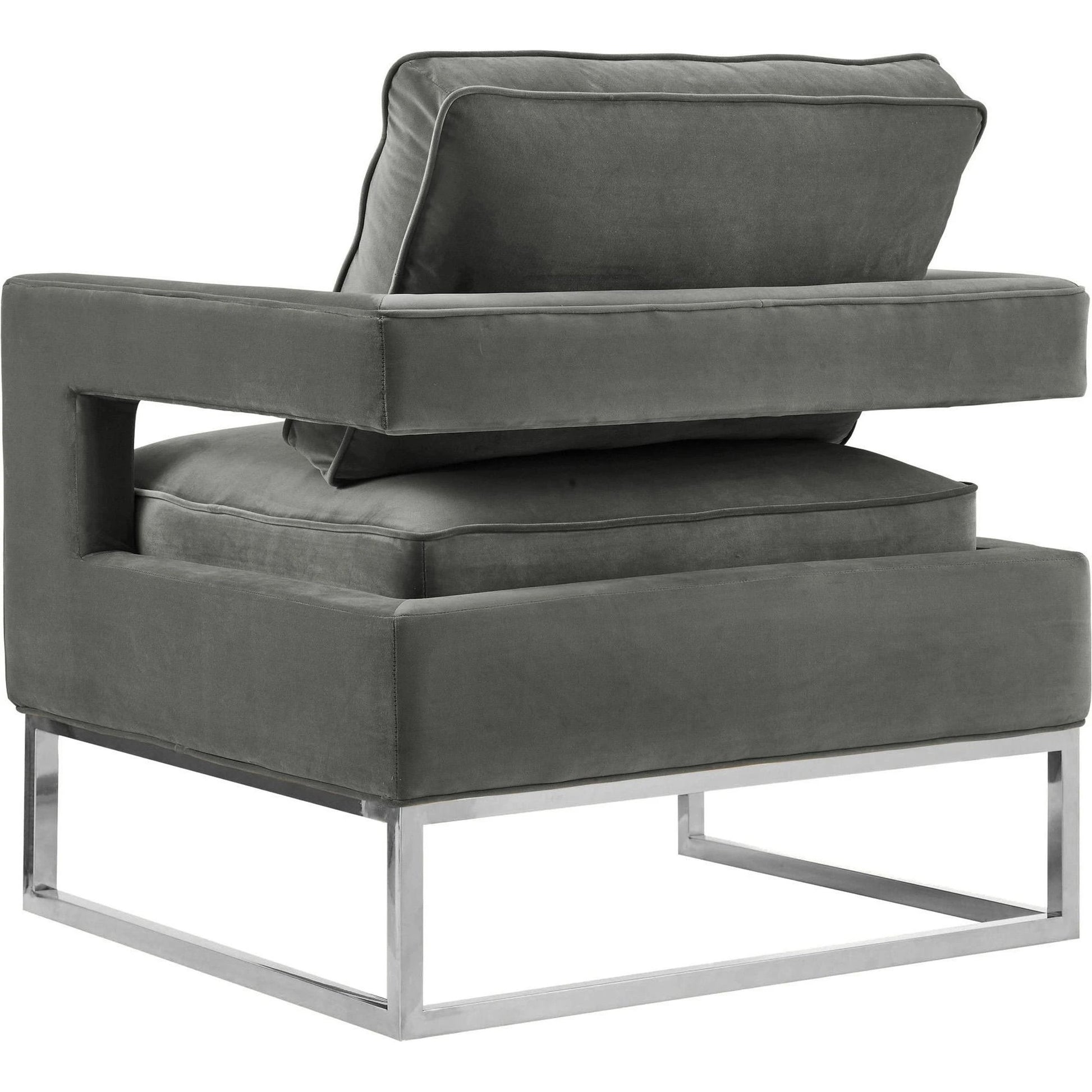 Avery Chair by TOV Furniture in gold. Made from unique in a modern style.