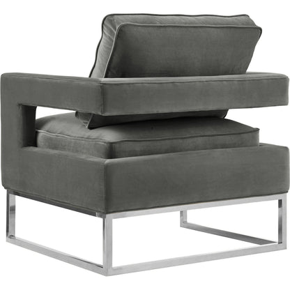 Avery Chair by TOV Furniture in gold. Made from unique in a modern style.