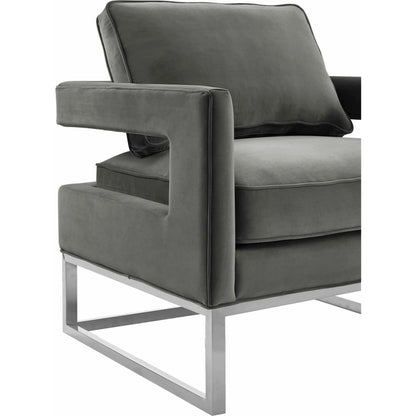 Avery Chair by TOV Furniture in gold. Made from unique in a modern style.