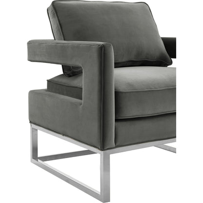 Avery Chair by TOV Furniture in gold. Made from unique in a modern style.