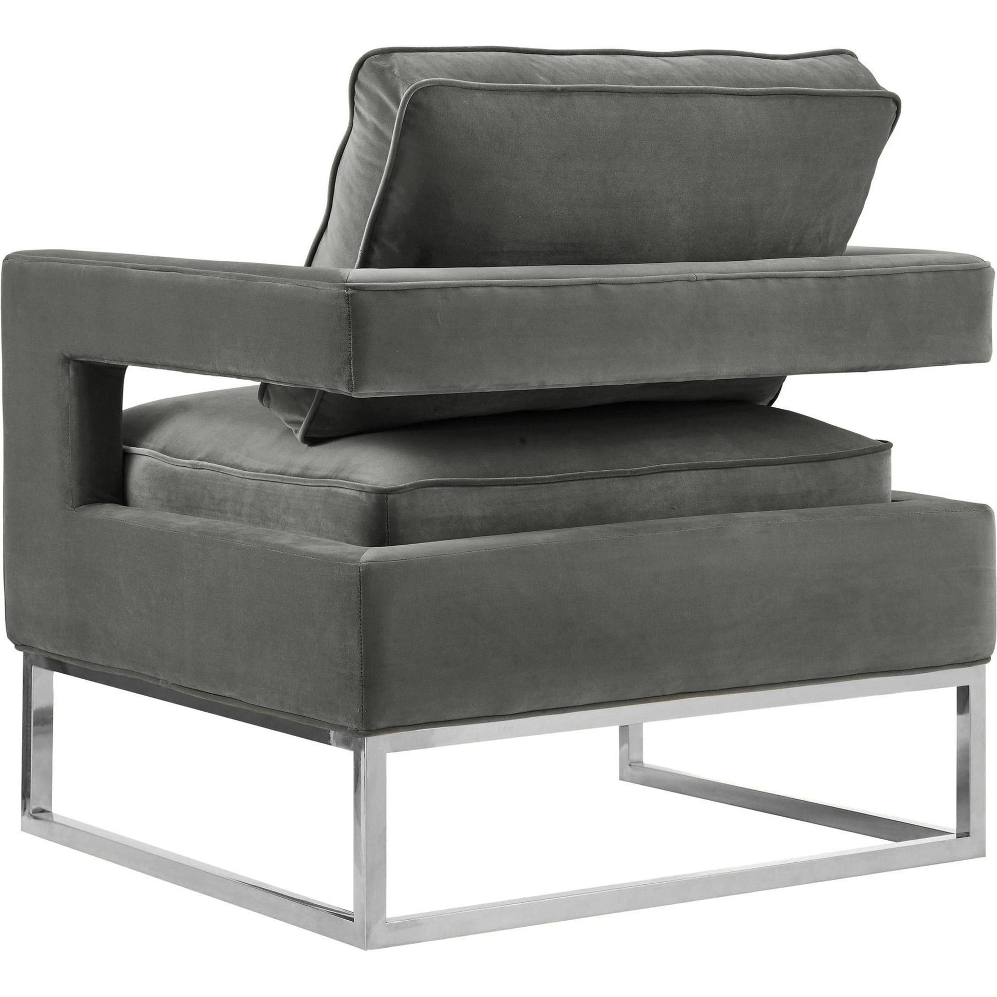 Avery Chair by TOV Furniture in gold. Made from unique in a modern style.