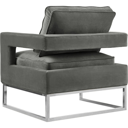 Avery Chair by TOV Furniture in gold. Made from unique in a modern style.