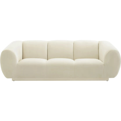 Emmet Velvet Sofa by TOV Furniture. Made from velvet in a transitional style.