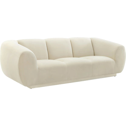 Emmet Velvet Sofa by TOV Furniture. Made from velvet in a transitional style.