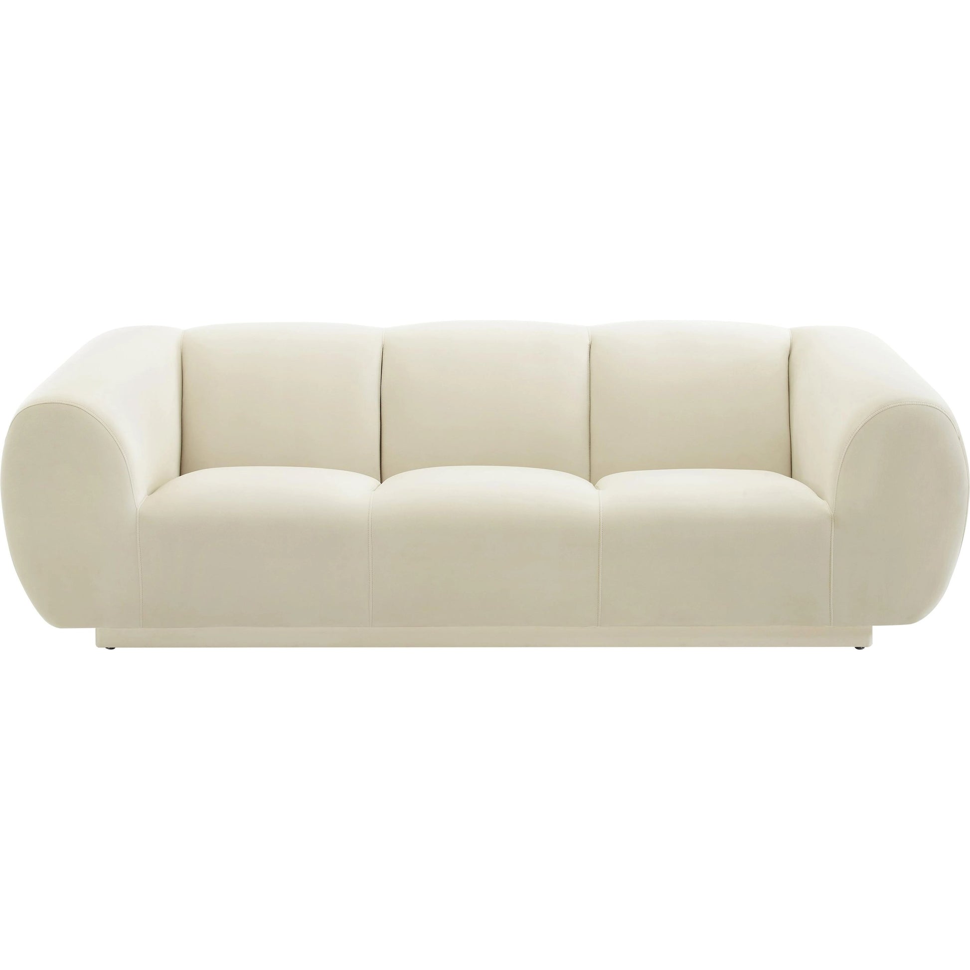 Emmet Velvet Sofa by TOV Furniture. Made from velvet in a transitional style.
