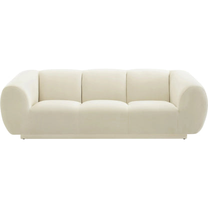 Emmet Velvet Sofa by TOV Furniture. Made from velvet in a transitional style.