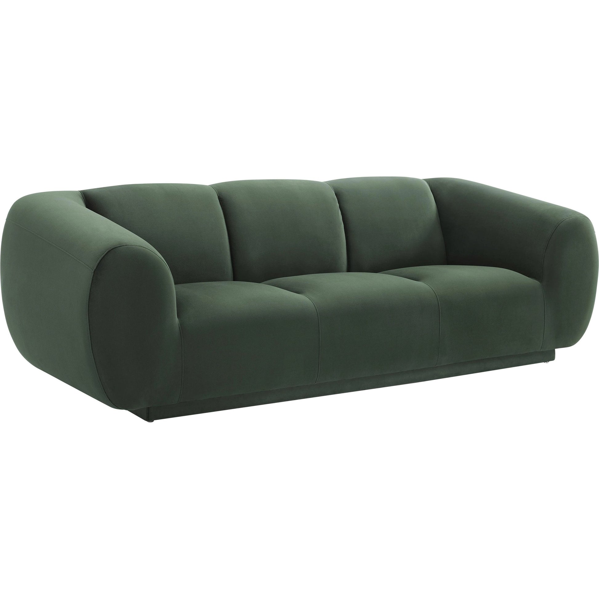 Emmet Velvet Sofa by TOV Furniture. Made from velvet in a transitional style.