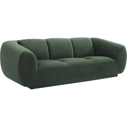 Emmet Velvet Sofa by TOV Furniture. Made from velvet in a transitional style.