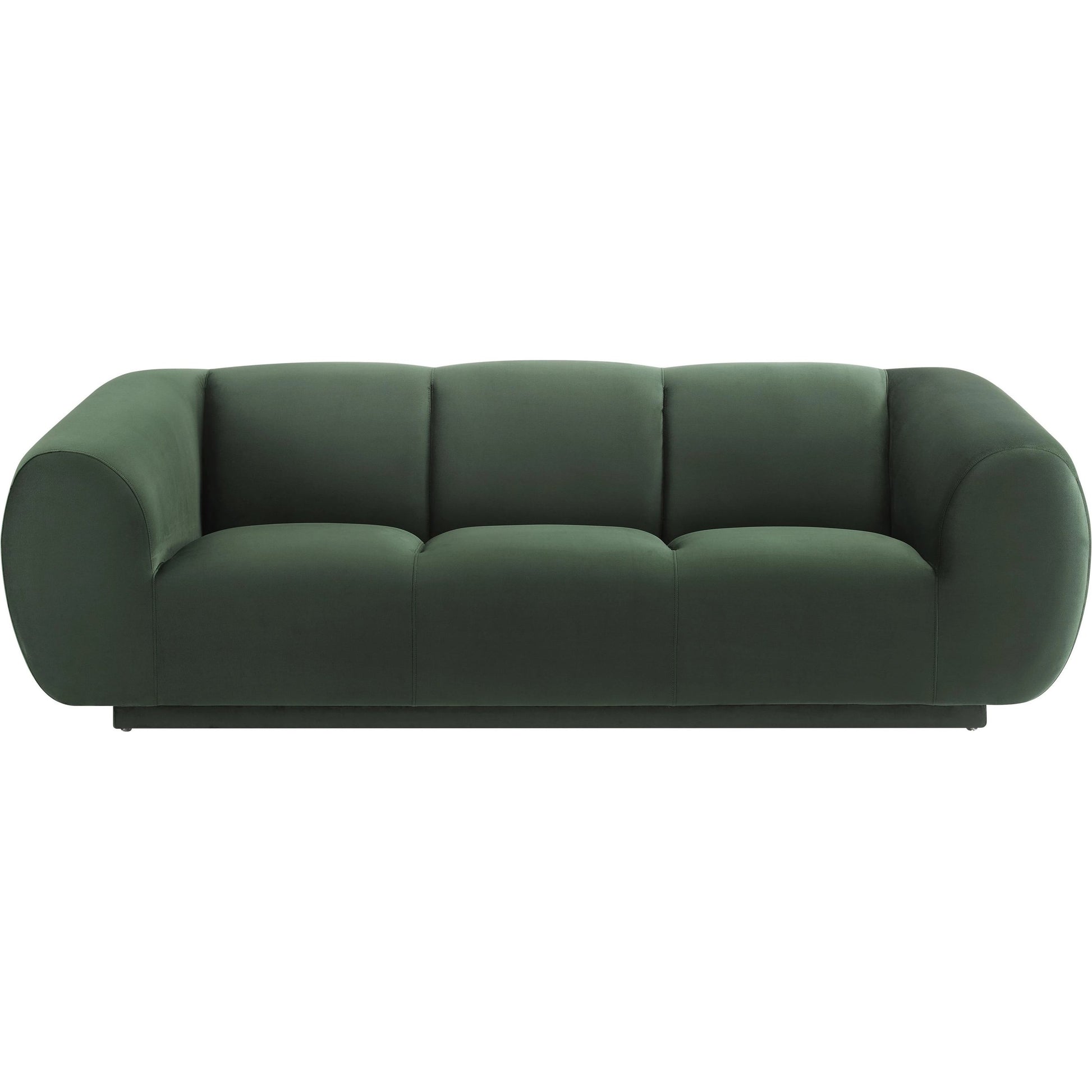 Emmet Velvet Sofa by TOV Furniture. Made from velvet in a transitional style.