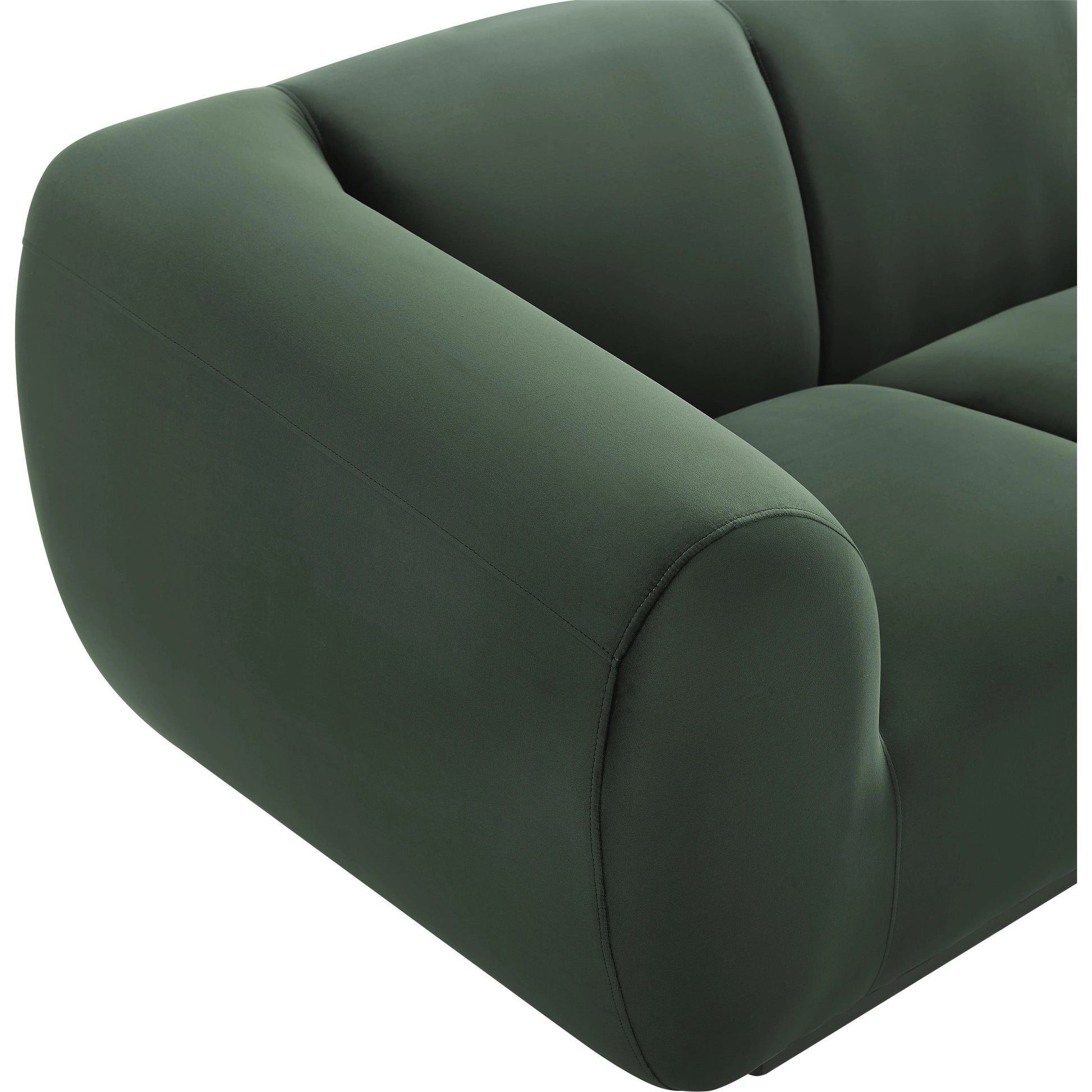 Emmet Velvet Sofa by TOV Furniture. Made from velvet in a transitional style.