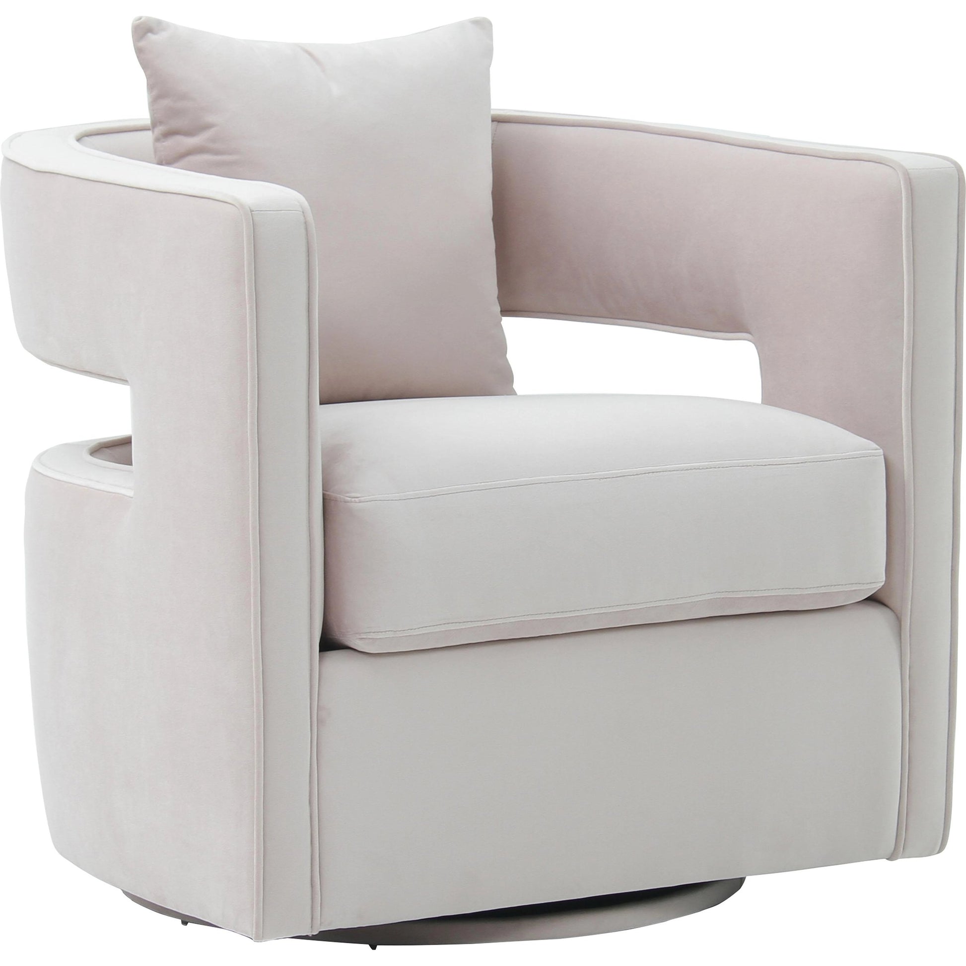Kennedy Swivel Chair by TOV Furniture. Made from unique in a modern style.