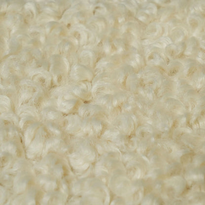 Austin Faux Shearling Chair by TOV Furniture in beige. Made from faux shearling in a modern style.