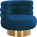 Naomi Velvet Swivel Chair by TOV Furniture. Made from velvet, pine, plywood in a modern style.