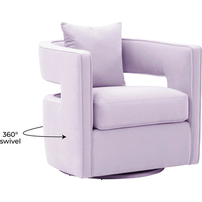 Kennedy Swivel Chair by TOV Furniture. Made from unique in a modern style.