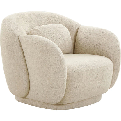 Misty Boucle Accent Chair by TOV Furniture. Made from unique in a modern style.