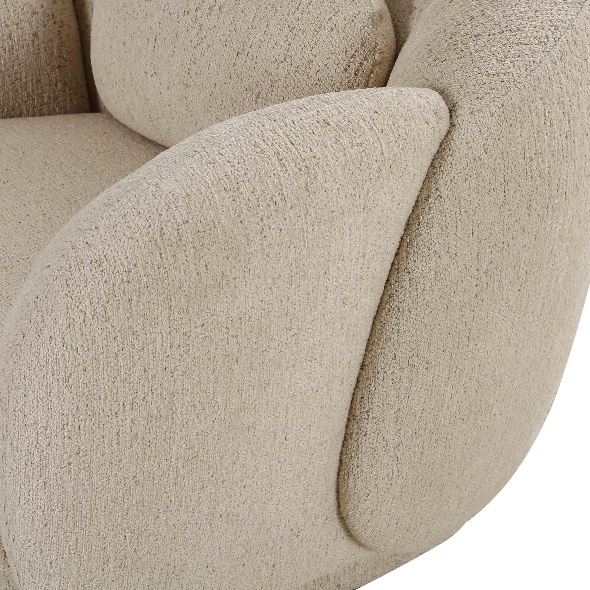 Misty Boucle Accent Chair by TOV Furniture. Made from unique in a modern style.