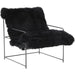 Kimi Genuine Sheepskin Chair by TOV Furniture. Made from iron, sheepskin, wood in a modern style.