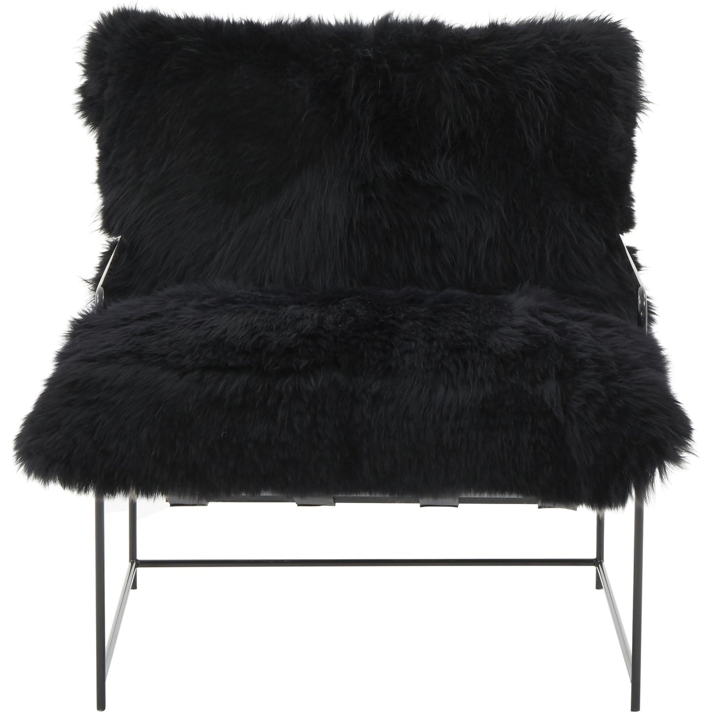 010 SI-2107430 | Additional Silo | Kimi Genuine Sheepskin Chair by TOV Furniture. Made from iron, sheepskin, wood in a modern style.