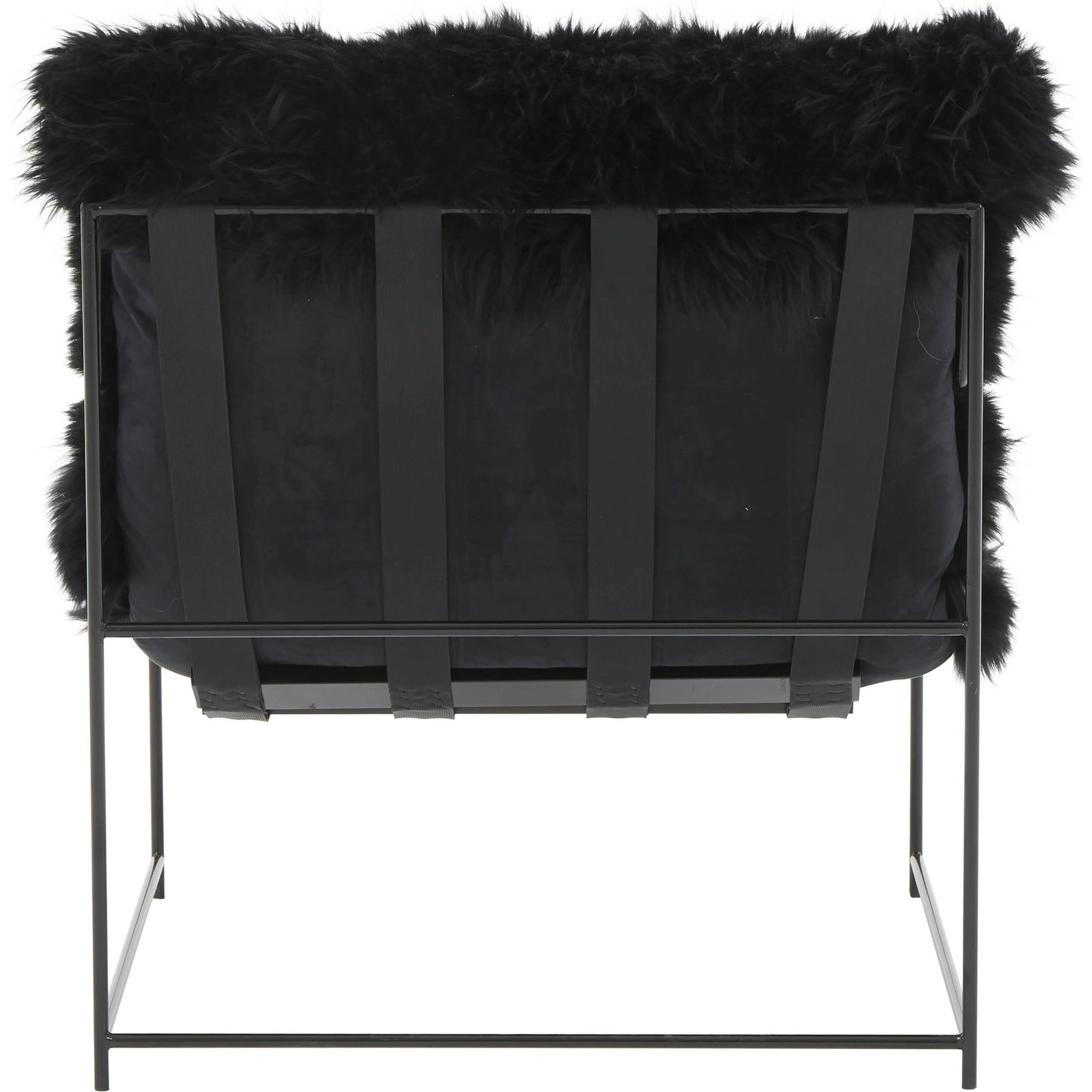 013 SI-2107430 | Additional Silo | Kimi Genuine Sheepskin Chair by TOV Furniture. Made from iron, sheepskin, wood in a modern style.