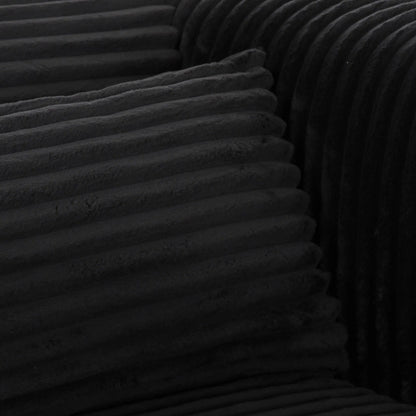 Tarra Fluffy Oversized Corduroy Armchair by TOV Furniture. Made from unique in a transitional style.