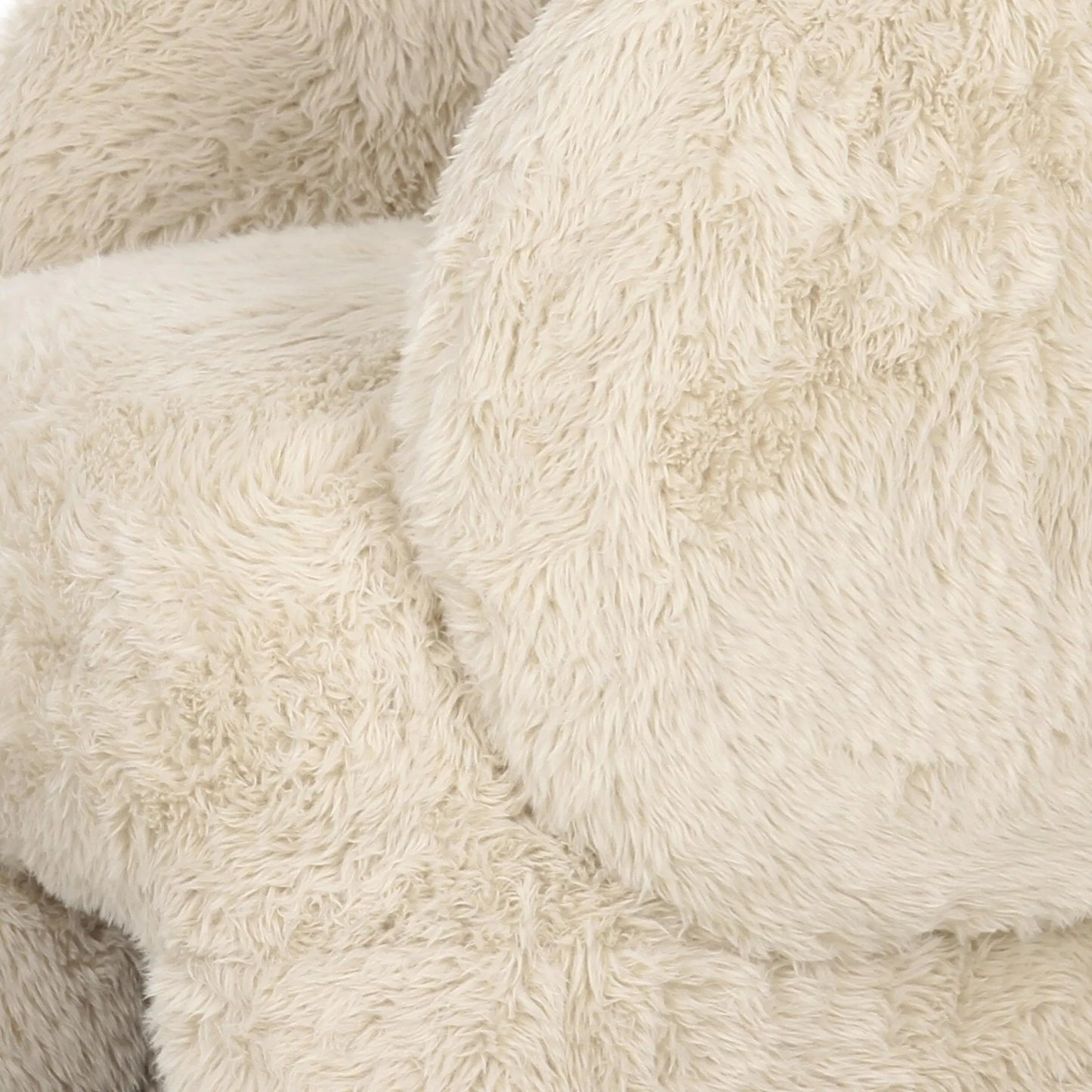 011 SI-2248318 | Closeup | Kiki Vegan Shearling Accent Chair by TOV Furniture. Made from faux shearling, plywood in a modern style.