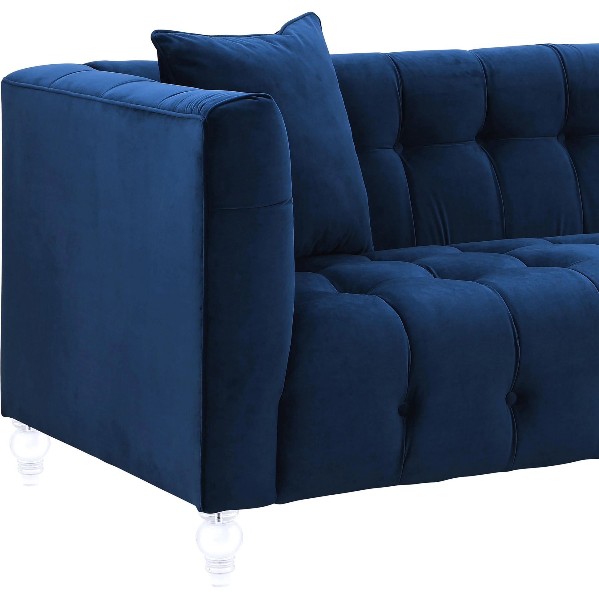 Bea Sofa by TOV Furniture. Made from velvet in a modern style.