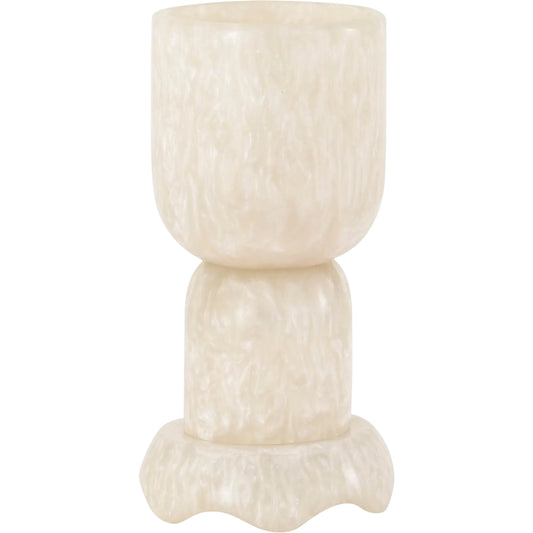 Platform Swirl Resin Kiddush Cup by TOV Furniture. Made from resin in a eclectic & global style.