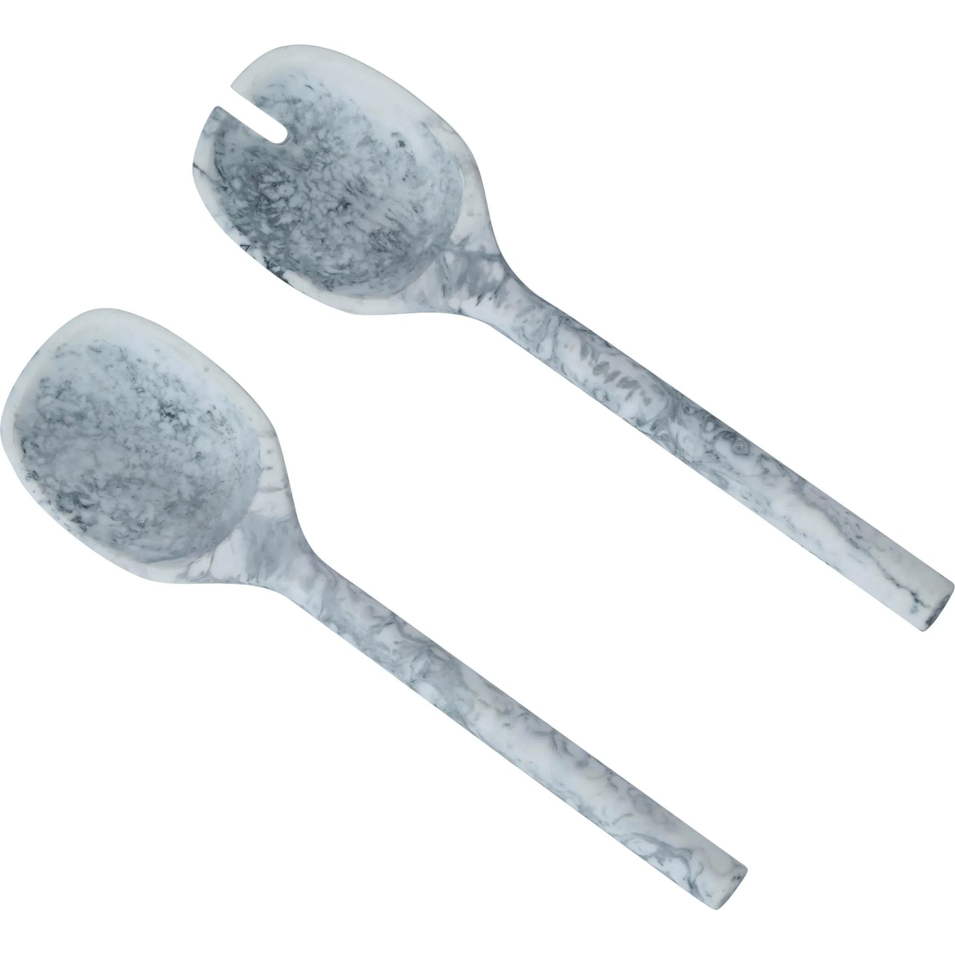 Mera Resin Serving Spoons (Set of 2) by TOV Furniture. Made from resin in a unique style.