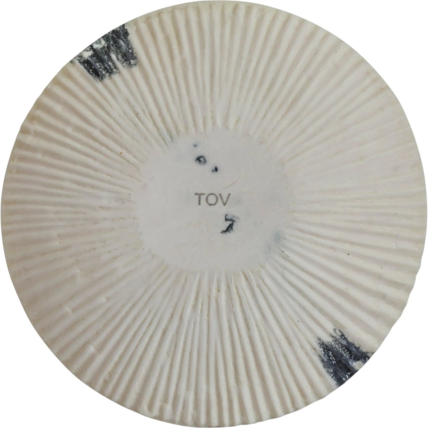 002 SI-2454320 | Additional Silo | Ikani Black & White Resin Serving Plate by TOV Furniture in black, white. Made from resin in a unique style.
