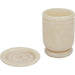 Channeled Swirl Kiddush Cup by TOV Furniture. Made from resin in a unique style.