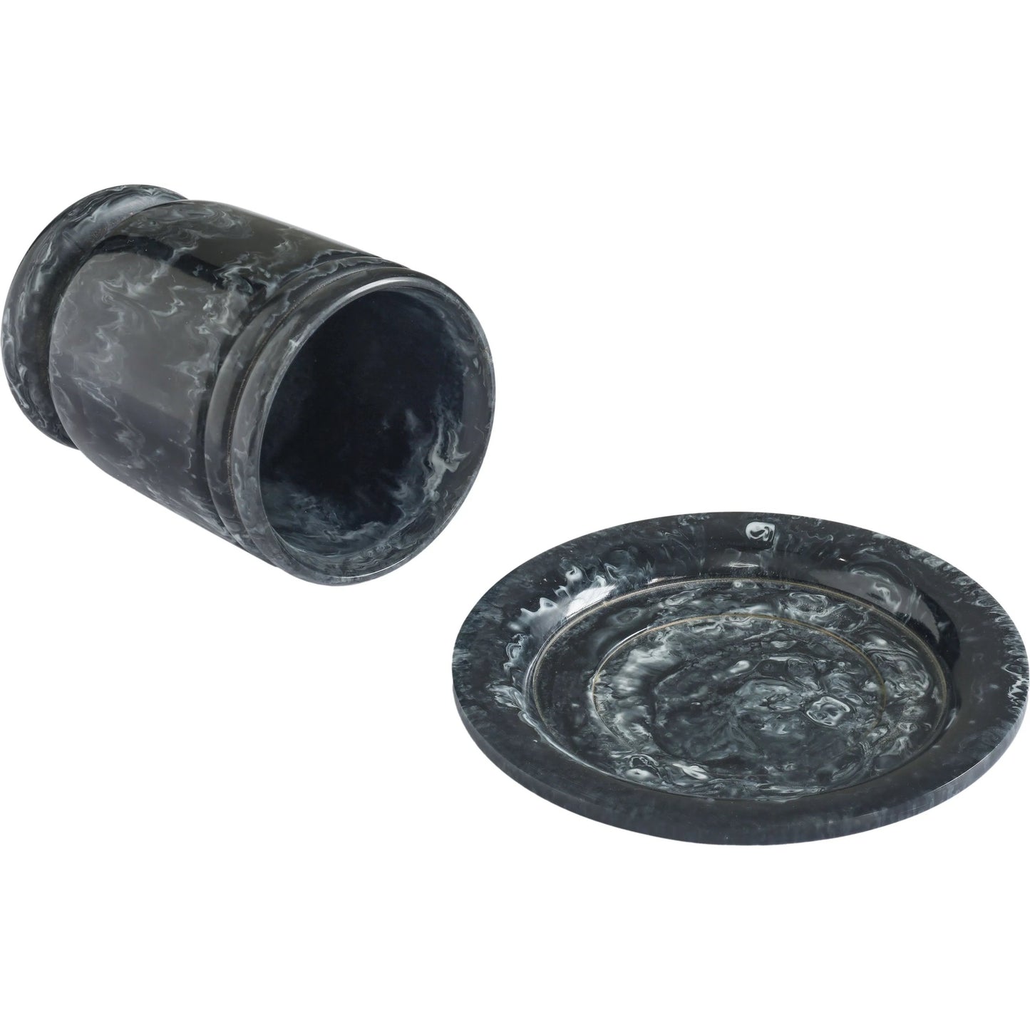 011 SI-2532634 | Additional Silo | Channeled Swirl Kiddush Cup by TOV Furniture. Made from resin in a unique style.