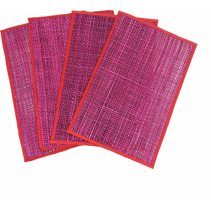 Peele Seagrass Placemat (Set of 4) by TOV Furniture. Made from seagrass in a eclectic & global style.