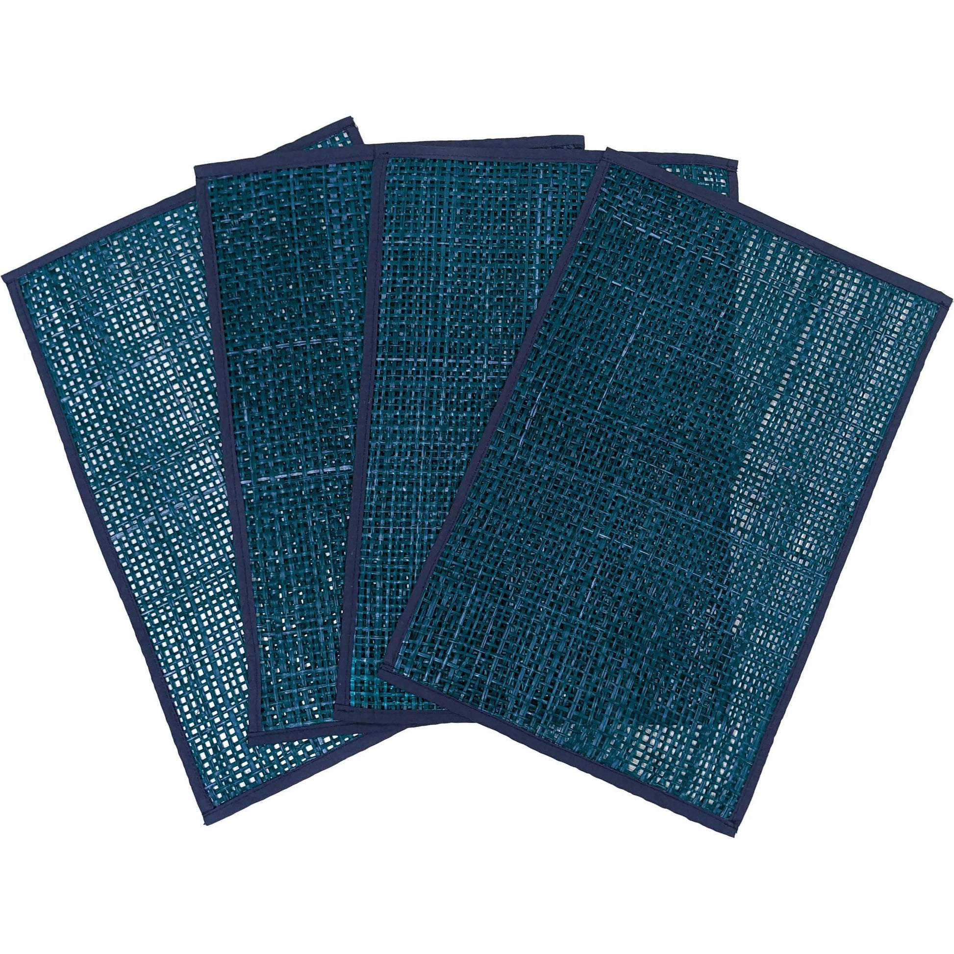Peele Seagrass Placemat (Set of 4) by TOV Furniture. Made from seagrass in a eclectic & global style.