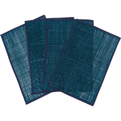 Peele Seagrass Placemat (Set of 4) by TOV Furniture. Made from seagrass in a eclectic & global style.