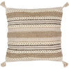 Beige, Ivory, Taupe, Khaki, Cream / Down Feather / 30" x 30"