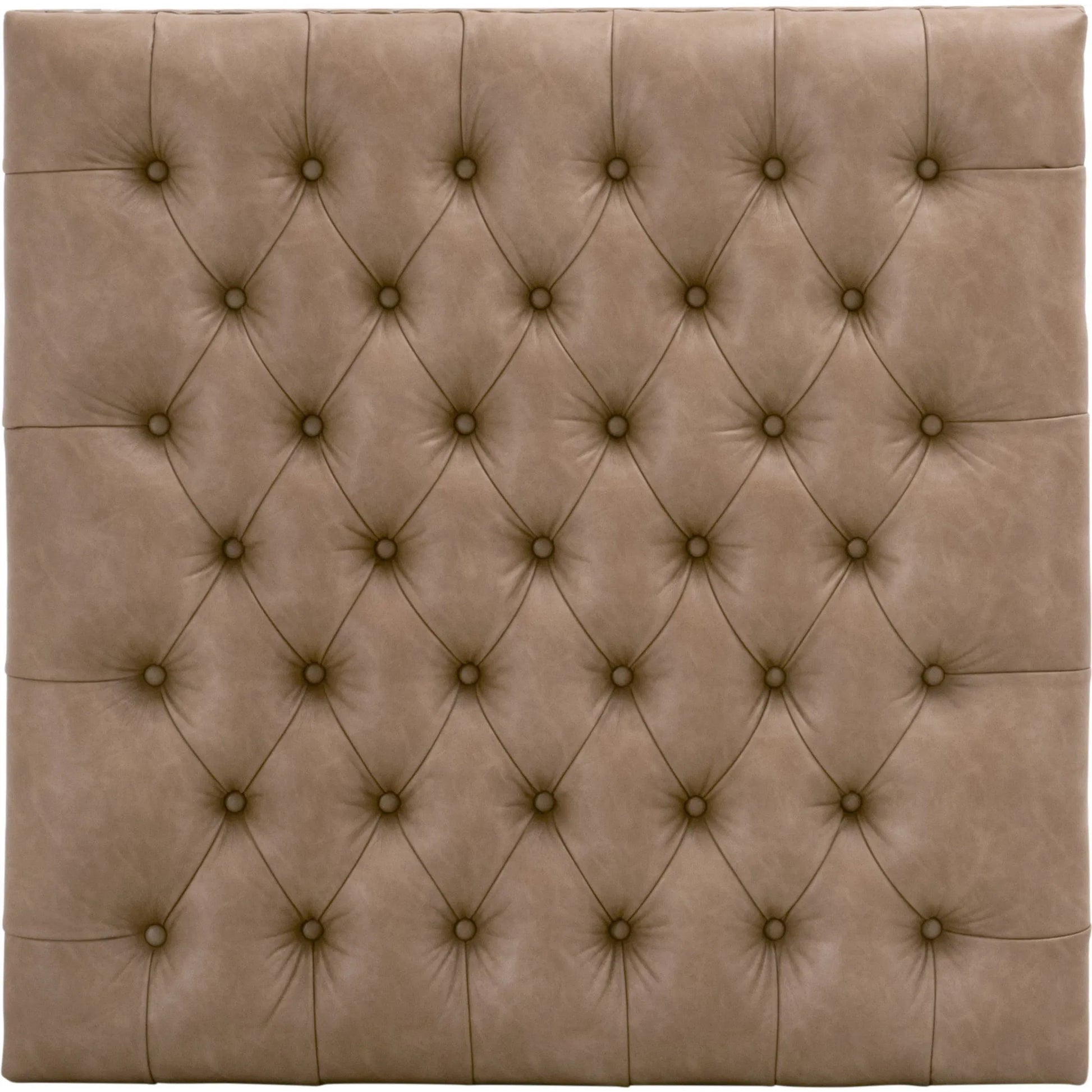 Townsend Tufted Upholstered Coffee Table by Essentials For Living in ivanhoe-toast, natural gray ash. Made from solid ash wood, ash veneer, plywood in a transitional style.