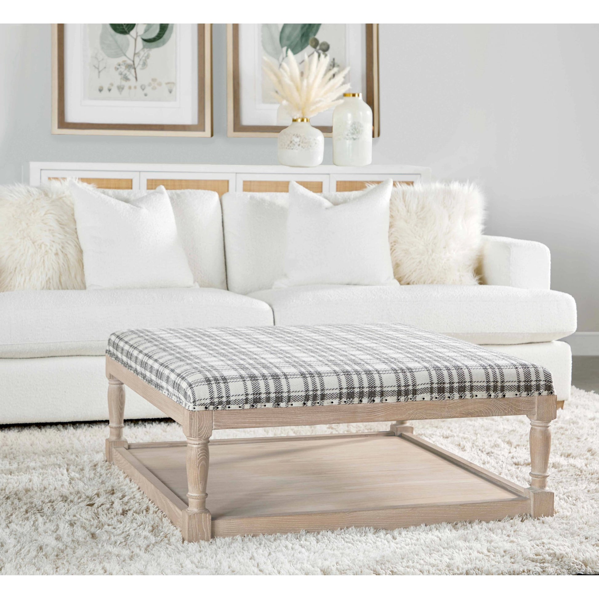Townsend Upholstered Coffee Table by Essentials For Living. Made from unique in a cottage & farmhouse style.