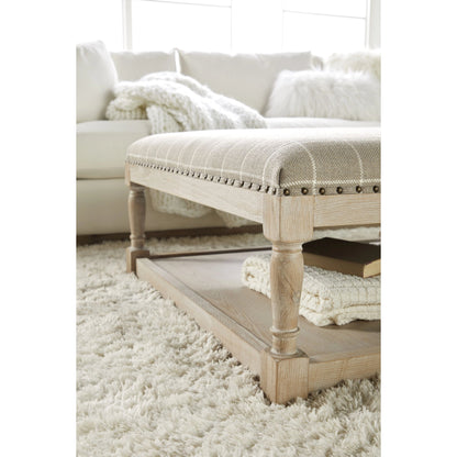 Townsend Upholstered Coffee Table by Essentials For Living. Made from unique in a cottage & farmhouse style.