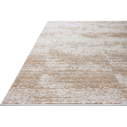 Townes TOW-03 Rug by Loloi in sand, beige. Made from 100% polyester in a unique style.