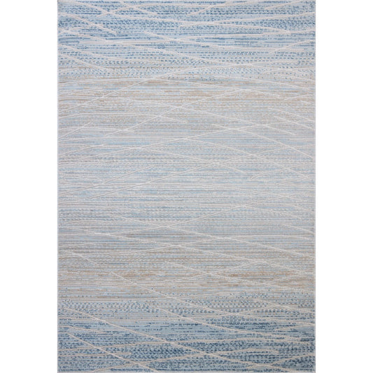 Townes TOW-07 Rug by Loloi in natural, sky. Made from unique in a unique style.