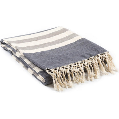 Troy - 10942 by Surya in light gray, ivory. Made from 100% cotton in a traditional style.