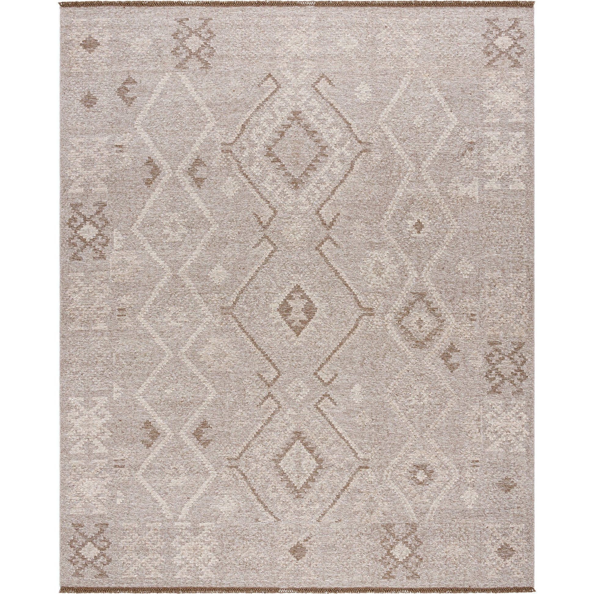 Tempe Rug - 526455 by Surya in taupe, sandstone, ivory, mocha. Made from wool in a unique style.