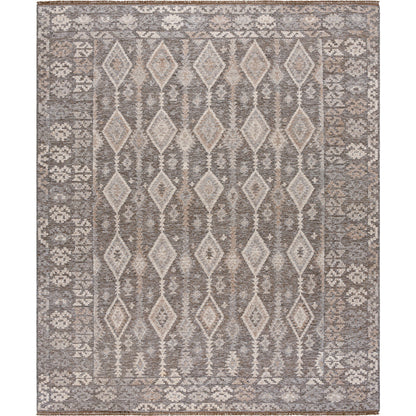 Tempe TPE-2301 Rug by Surya in slate gray, taupe, ivory, charcoal. Made from wool in a unique style.