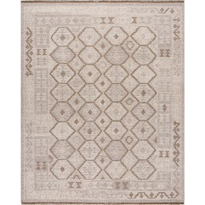 Tempe TPE-2302 Rug by Surya in ivory, taupe, sandstone, beige. Made from wool in a unique style.