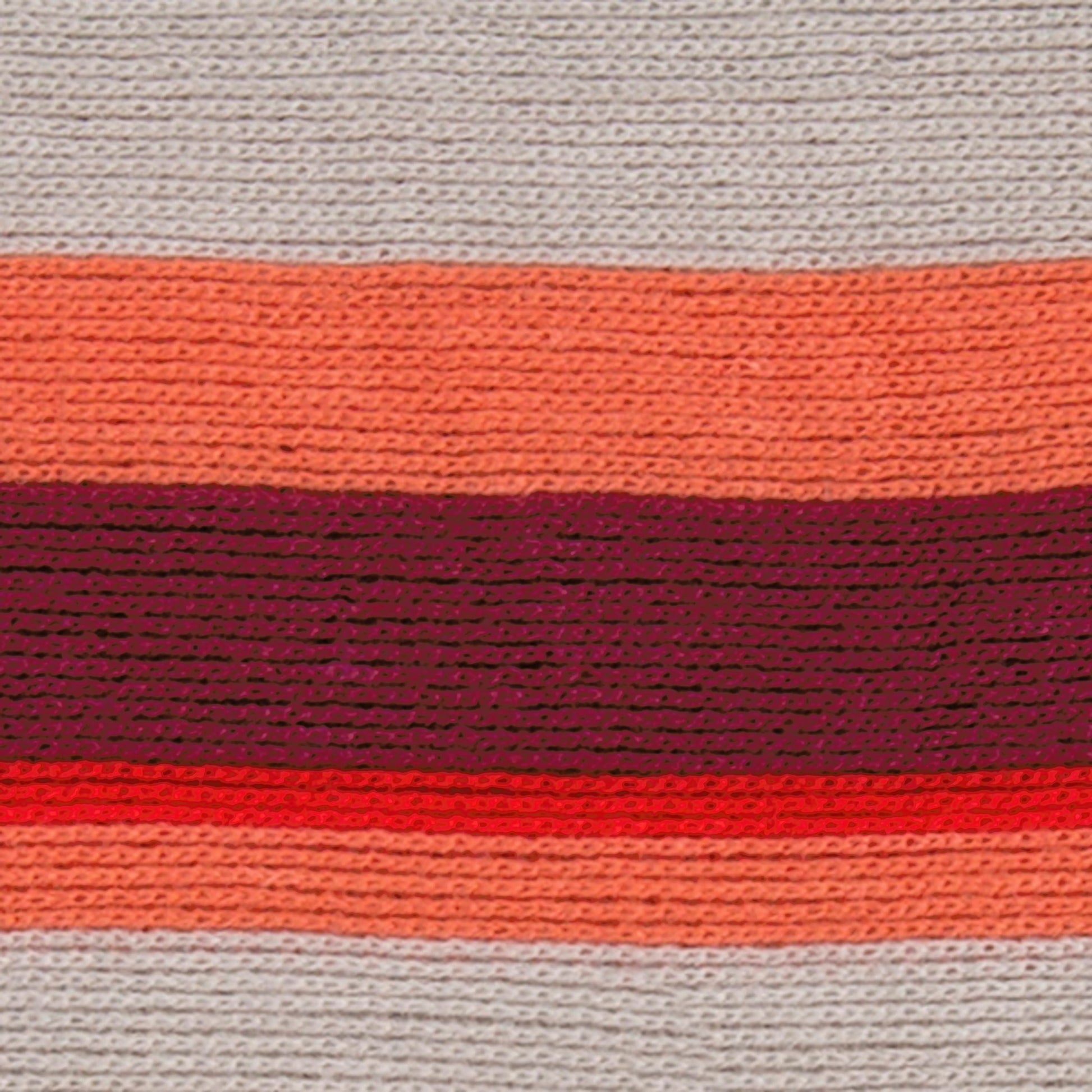 Topanga Indoor/Outdoor Throw by Surya in eggplant, ivory, poppy, coral, charcoal. Made from 100% acrylic in a traditional style.