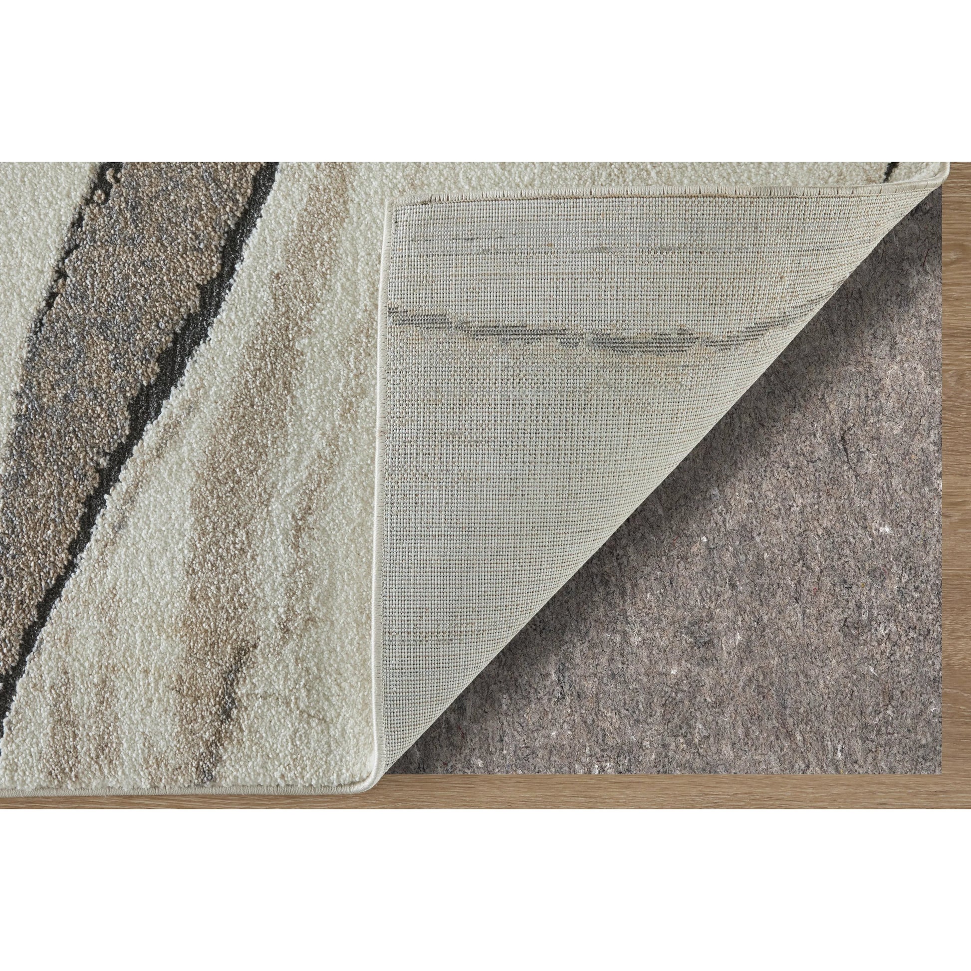Gilmore GIL39URF Rug by Feizy in ivory, gray, black. Made from polypropylene in a unique style.